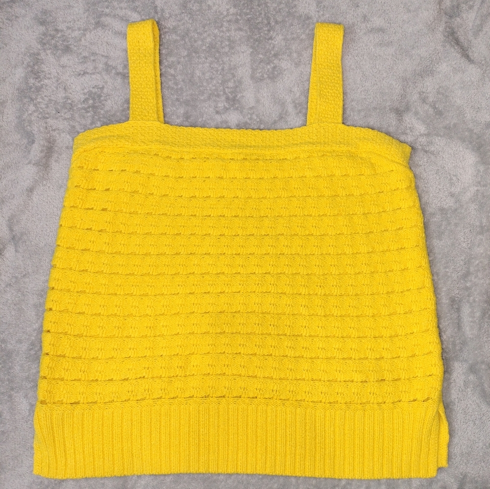 Sonoma Vibrant Yellow Knit Top